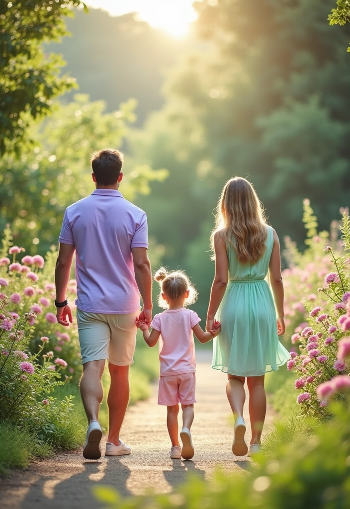 13 Matching Family Outfits for Summer 2025 That’ll Create Picture-Perfect Moments! - 6. Playful Pastels for Soft Summer Vibes