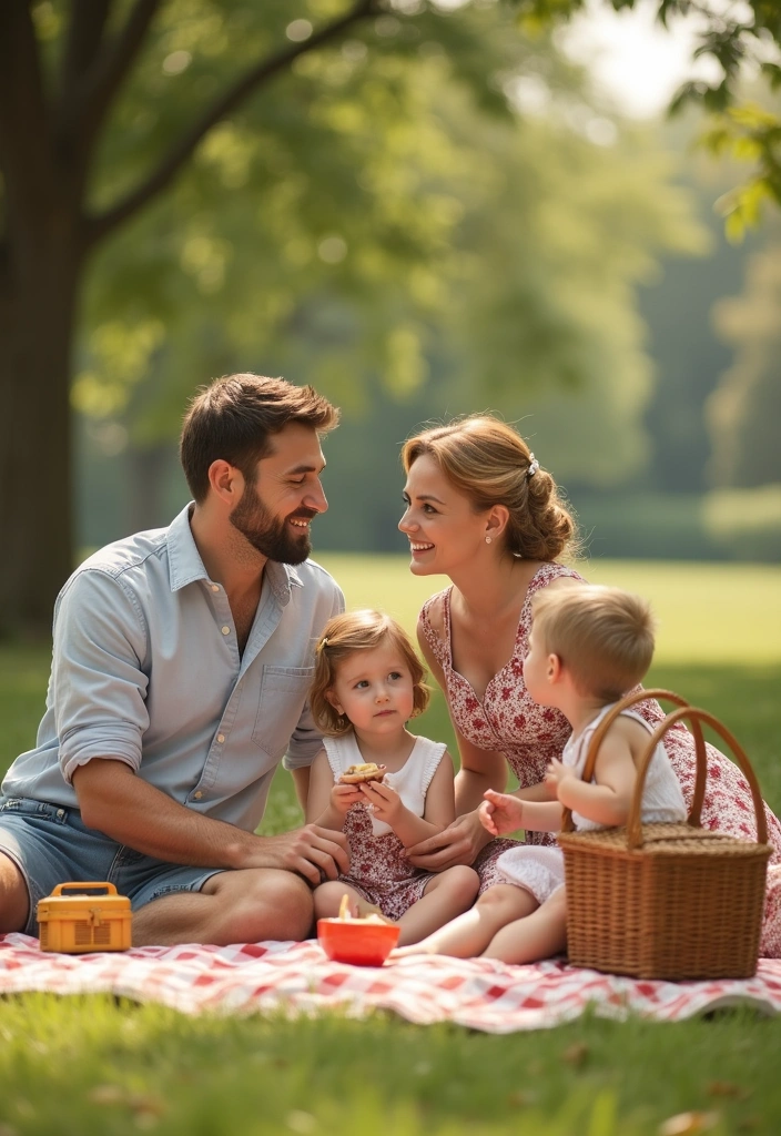 13 Matching Family Outfits for Summer 2025 That’ll Create Picture-Perfect Moments! - 9. Vintage-Inspired Outfits for a Retro Summer