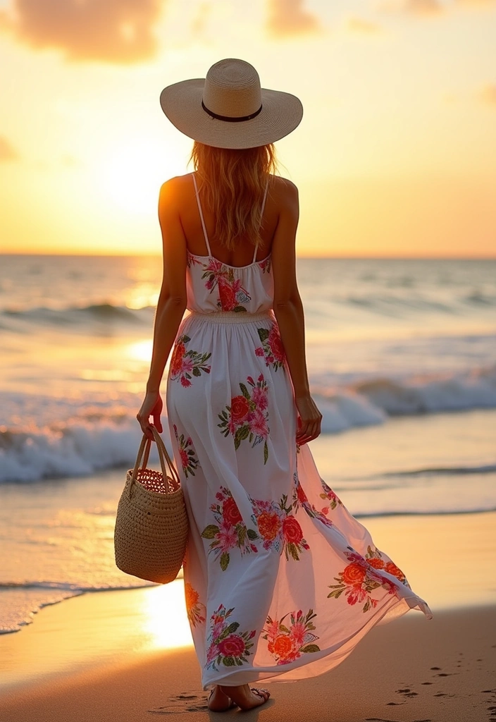 14 Travel Outfits for Summer 2025 That’ll Have You Jet-Setting in Style! - 1. Effortless Maxi Dresses