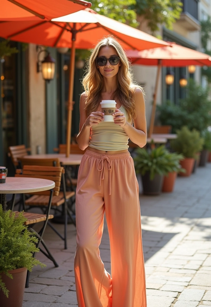 14 Travel Outfits for Summer 2025 That’ll Have You Jet-Setting in Style! - 5. Versatile Palazzo Pants