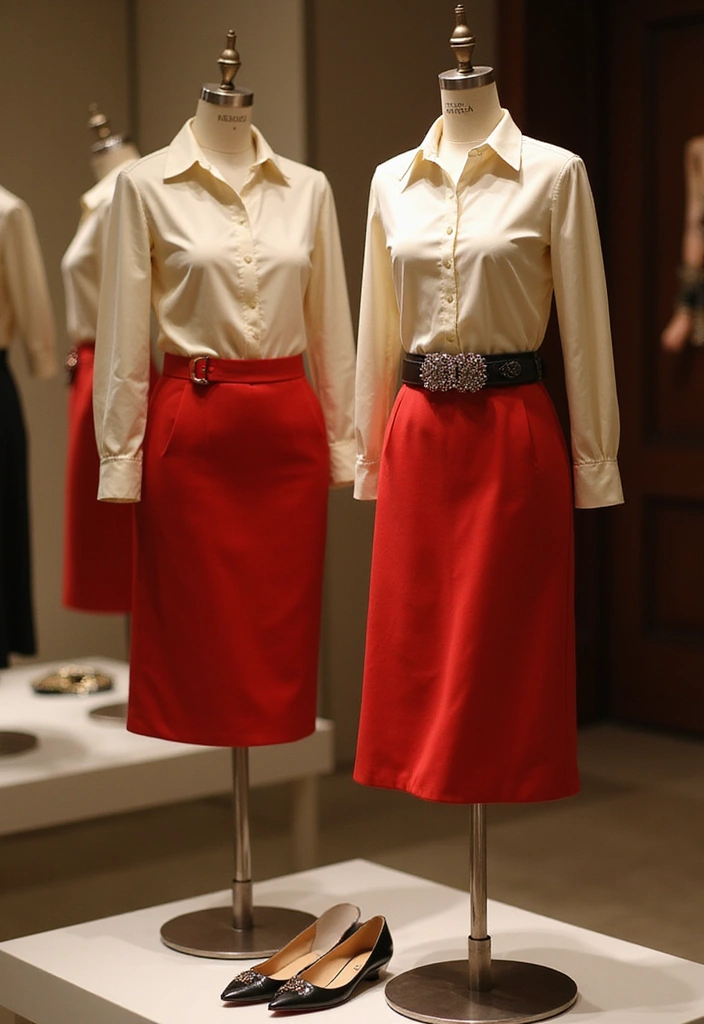 15 Must-Have Ladies Day Fashion Styles That Will Turn Heads at the Races! - 5. Classic Pencil Skirt and Blouse