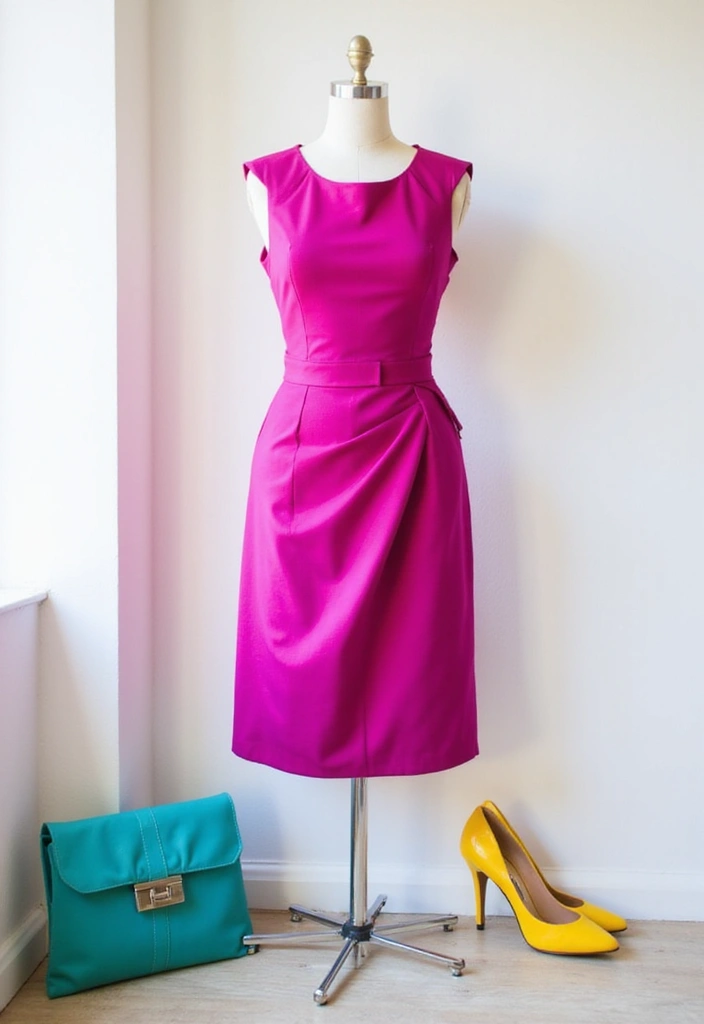 15 Stunning Summer Wedding Guest Dresses That'll Turn Heads (You Won't Believe #7!) - 3. Bold Solid Colors
