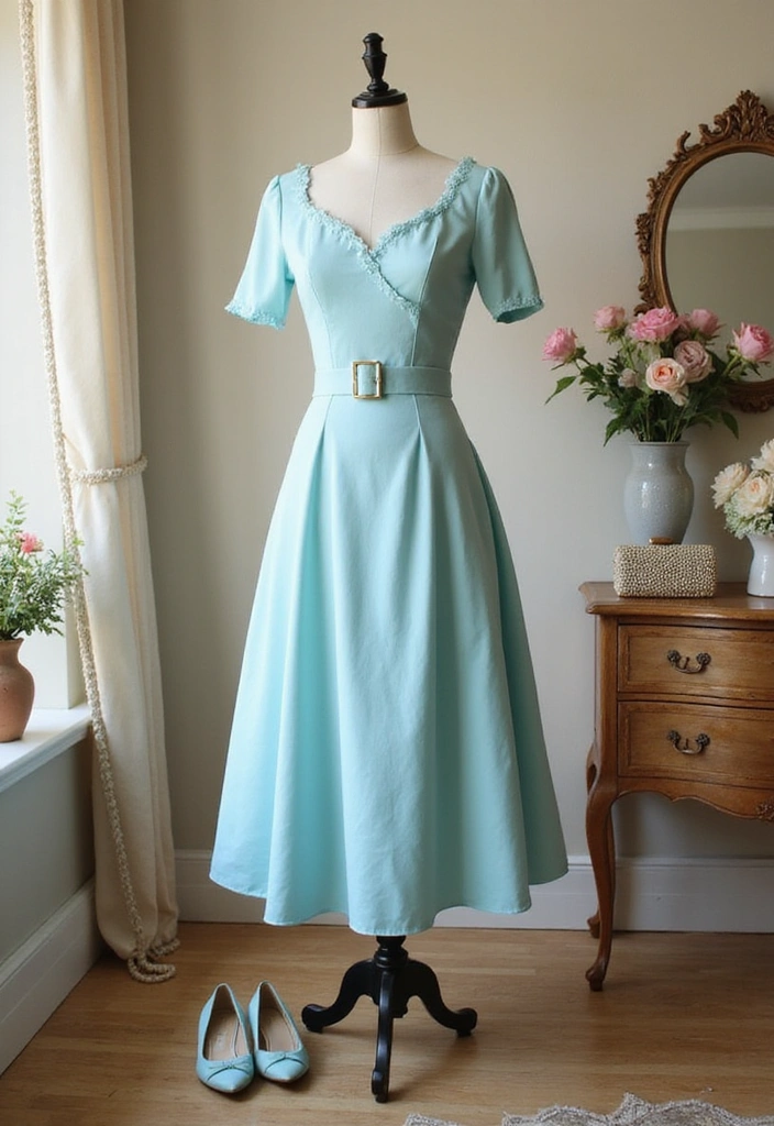 15 Stunning Summer Wedding Guest Dresses That'll Turn Heads (You Won't Believe #7!) - 6. Vintage-Inspired Glam