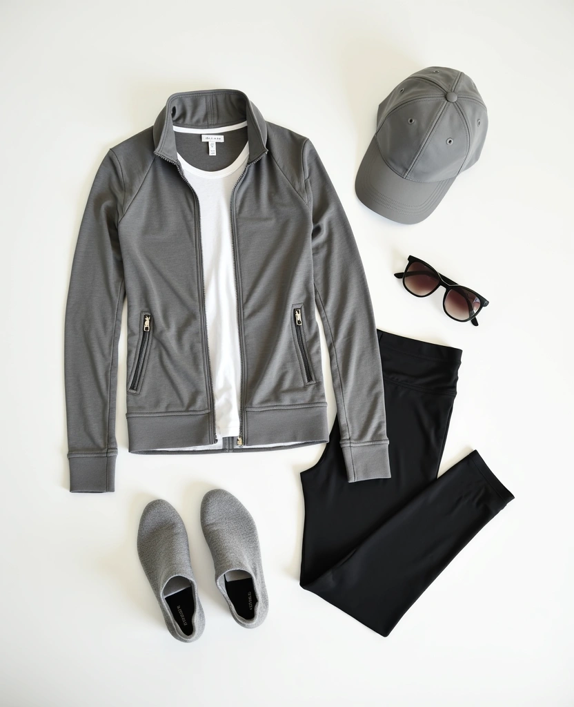 17 Athletic Wear Sets That'll Make You Want to Hit the Gym (Especially #11!) - 3. Cozy Layered Looks