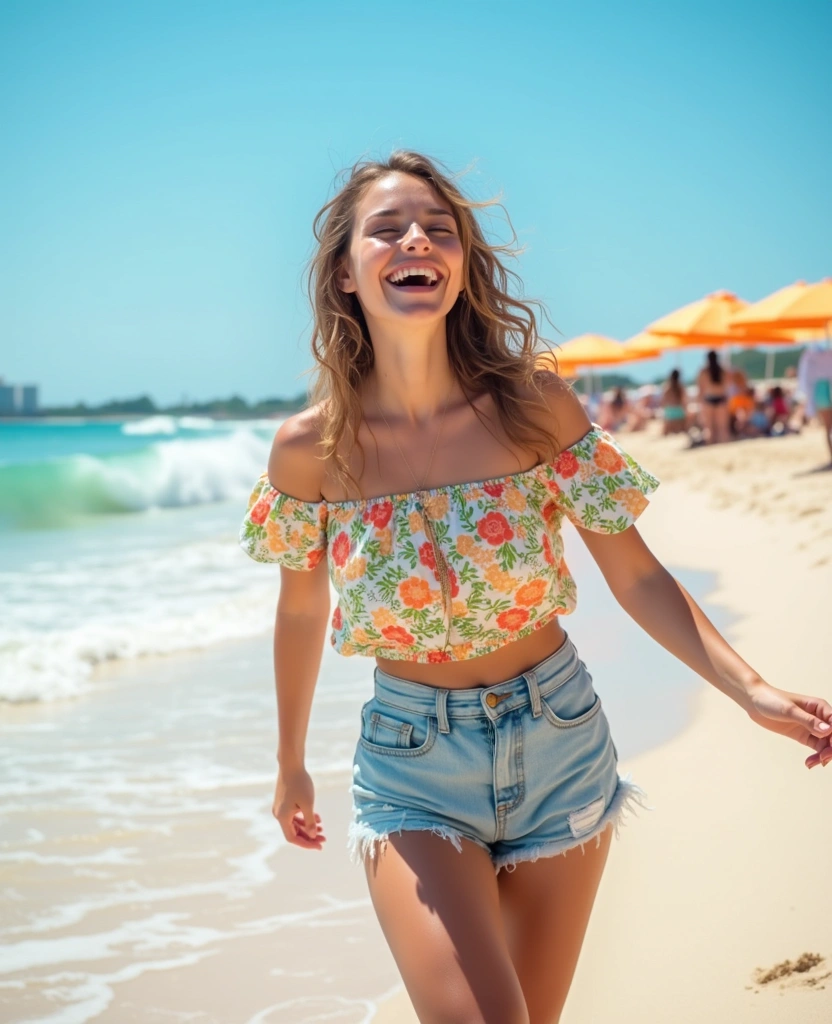 20 Must-Have Summer 2025 Outfits to Achieve the Perfect Summer Fit - 12. Playful Off-the-Shoulder Tops