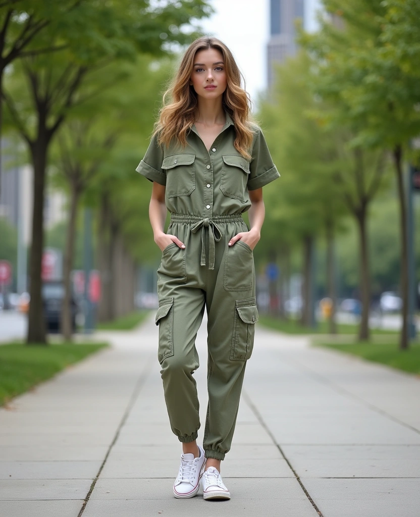 20 Must-Have Summer 2025 Outfits to Achieve the Perfect Summer Fit - 17. Casual Utility Jumpsuits