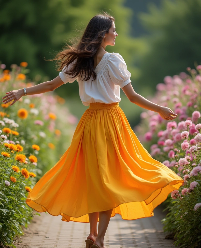 20 Must-Have Summer 2025 Outfits to Achieve the Perfect Summer Fit - 18. Elegant Midi Skirts