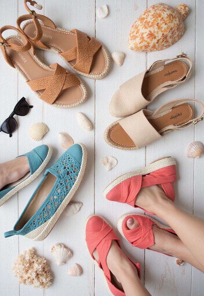12 Effortless Summer Style Tips That'll Make You the Envy of Every BBQ! - 3. Footwear that Breathes