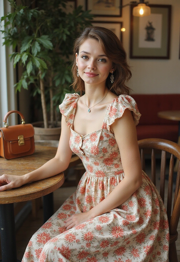 12 Women’s Summer Outfits Aesthetic for 2025 - 6. Vintage-Inspired Looks