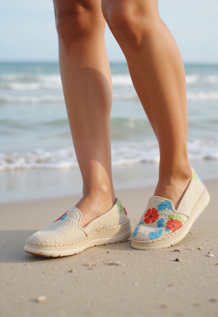 15 Everyday Summer Styles That Are Both Chic and Comfortable (You’ll Love #8!) - 13. Comfy Slip-On Shoes