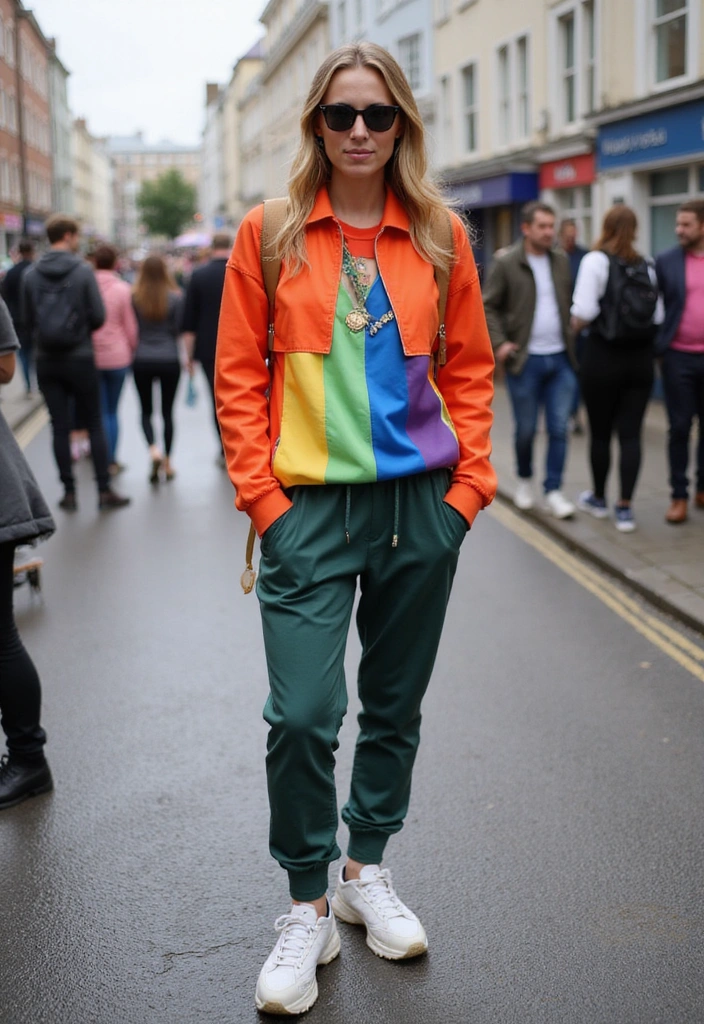 The Ultimate Guide to Stylish Brighton Pride Outfits for Women Over 30 - 10. Sporty Vibes: Athleisure at Pride