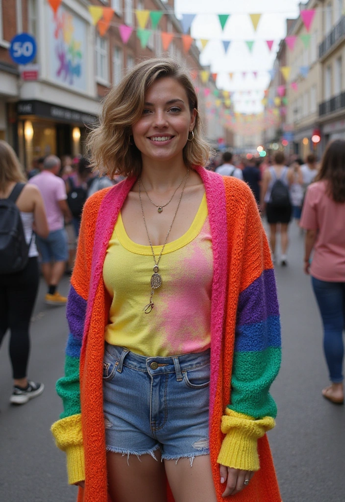 The Ultimate Guide to Stylish Brighton Pride Outfits for Women Over 30 - 5. Layering for Flexibility: Dress for the Weather